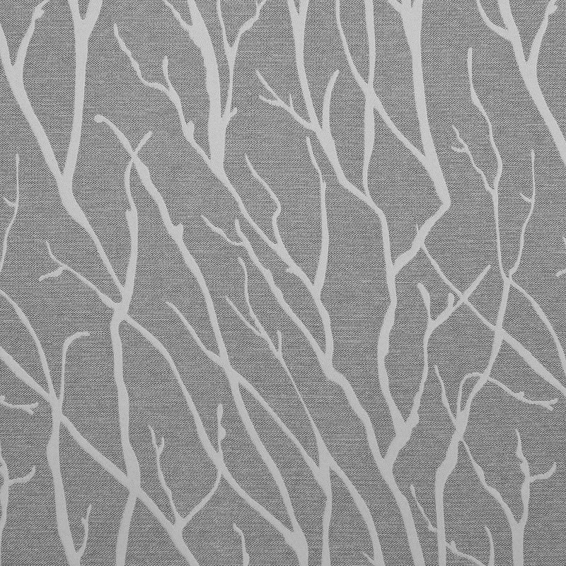 Set of 2 (63"x52") Forest Hill Woven Blackout Grommet Top Window Curtain Panel Gray - Exclusive Home: Thermal Insulated