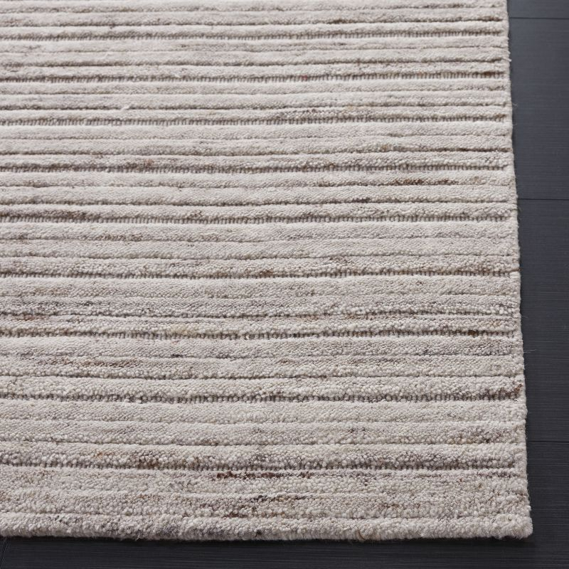 Elements ELM701 Hand Woven Area Rug - Beige - 4'x6' - Safavieh.