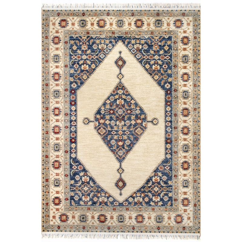 Nuloom Halley Floral Cardinal Medallion Indoor Area Rug, 3' x 5'