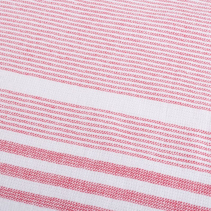 Kitchen Dish Cloth-Set of 16- 12.5x12.5-100% Cotton Wash Cloths-4 Colors of Modern Farmhouse Multi Stripes-Dishcloths for Cleaning by Lavish Home