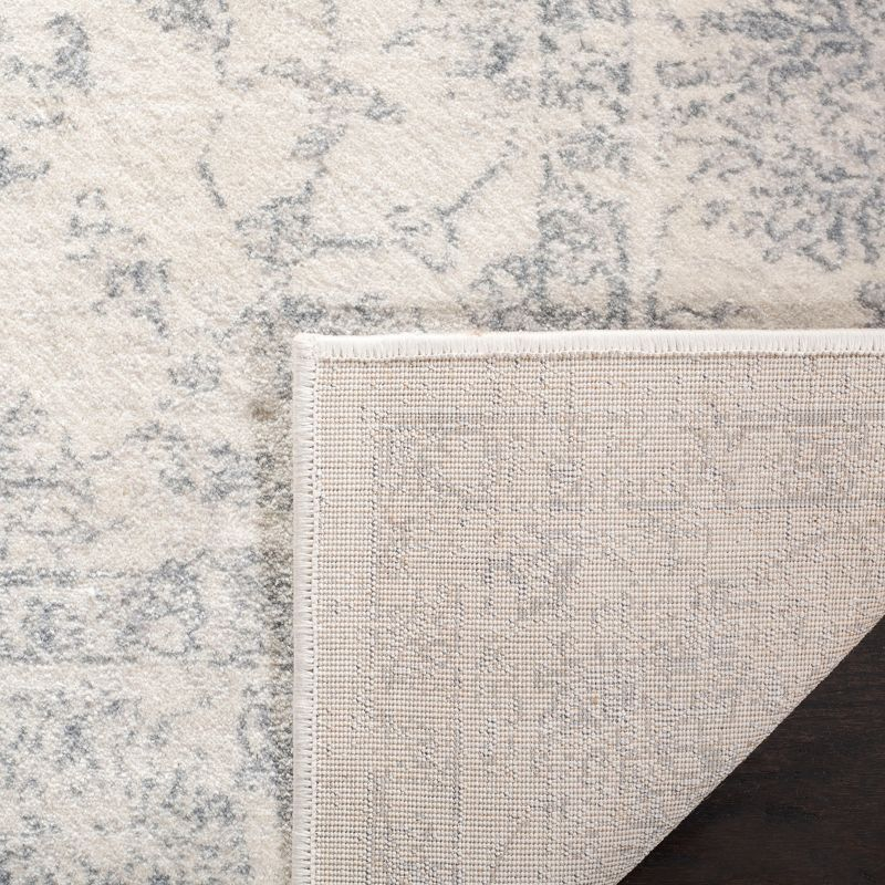 Carnegie CNG631 Power Loomed Area Rug - Cream/Light Grey - 3'x5' - Safavieh.