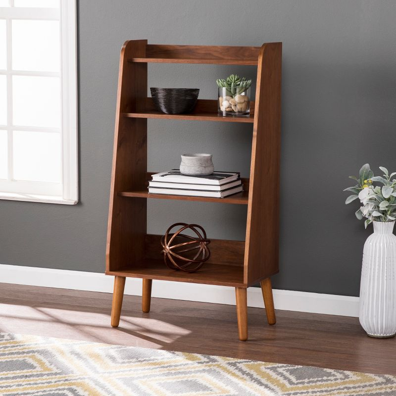 Berritza Mid-century Modern Bookshelf - HZ4052 - Brown - SEI