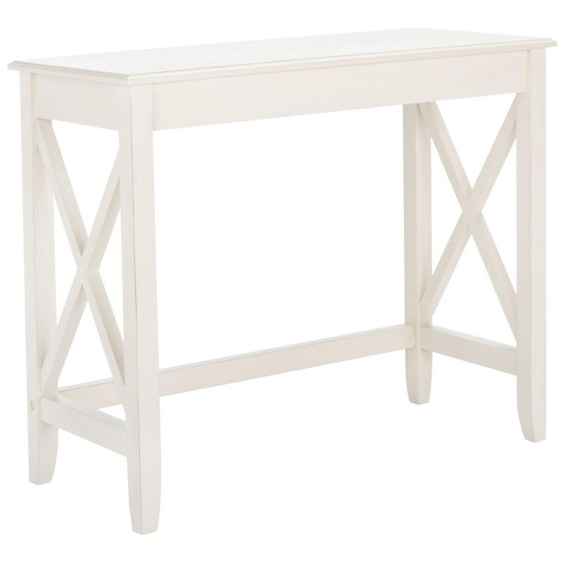 Kaytee Desk - DSK5713 - Distrssed White - Safavieh