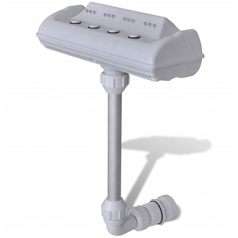 vidaXL Cascade Waterfall Swimming Pool Fountain with LED Lights