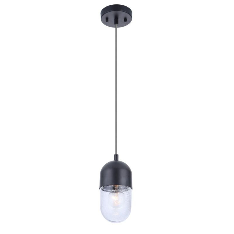 Craftmade Lighting 1 - Light Pendant in  Flat Black