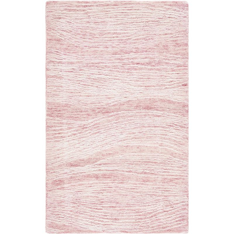 Metro MET995 Hand Tufted Indoor Accent Rug - Pink/Ivory - 3'x5' - Safavieh