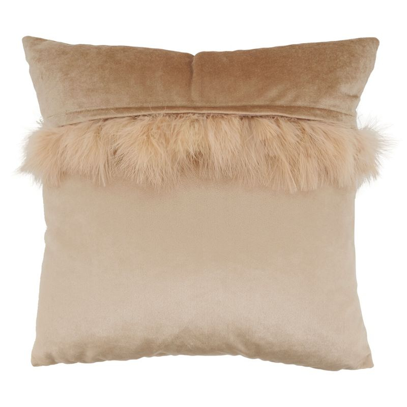 Flavia Fringed Throw Pillow