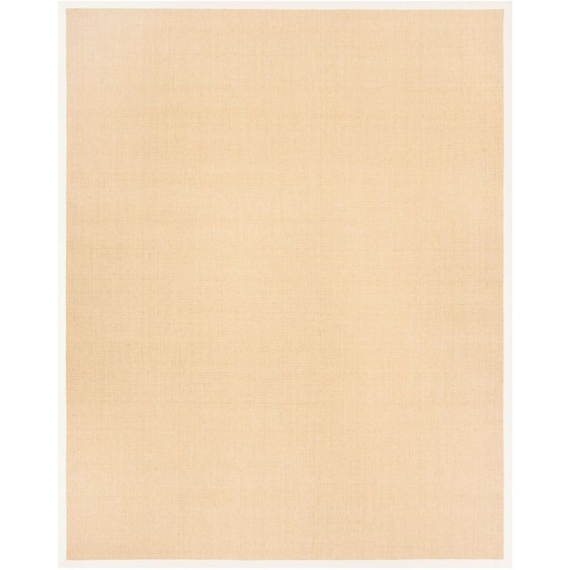 Natural Fiber NF441 Power Loomed Indoor Area Rug - Maize/Wheat - 9'x12' - Safavieh