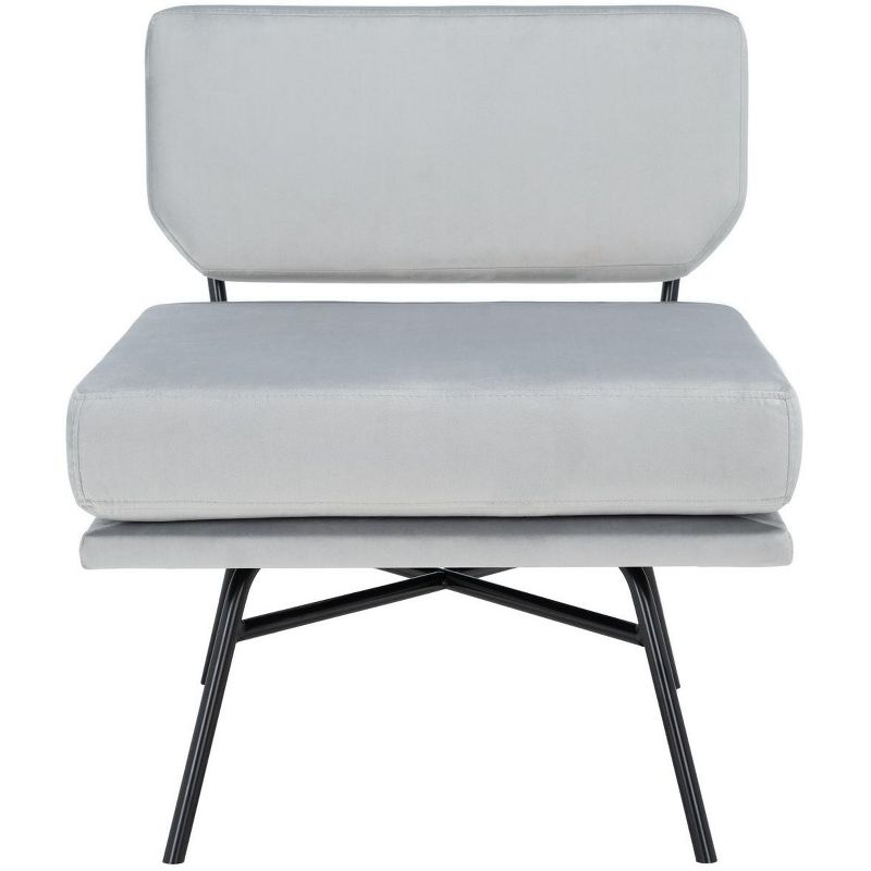 Kermit Accent Chair - ACH6210 - Grey/Black - Safavieh
