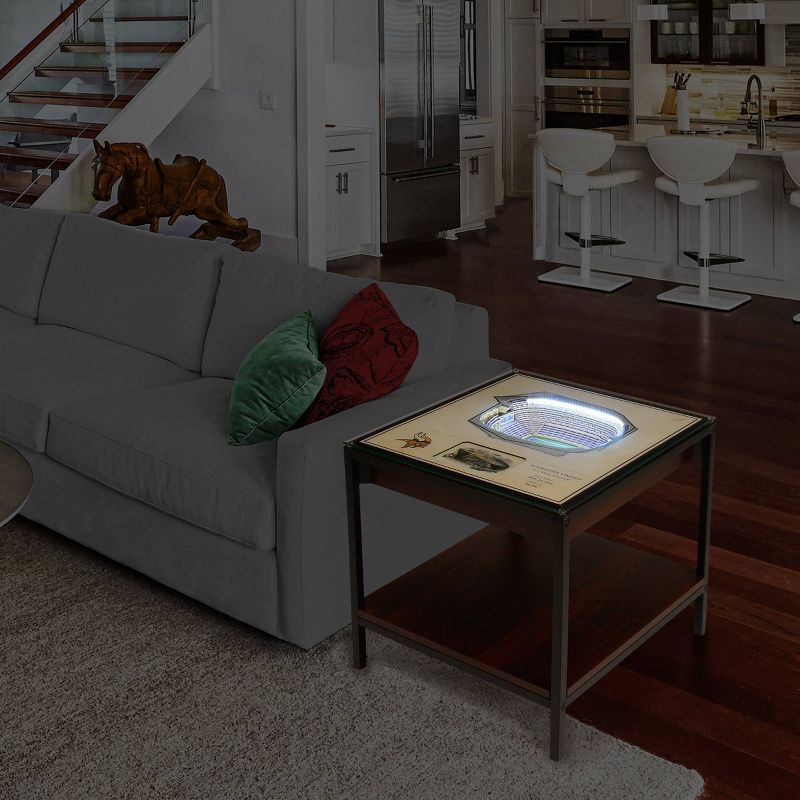 NFL Minnesota Vikings 25-Layer StadiumViews Lighted End Table
