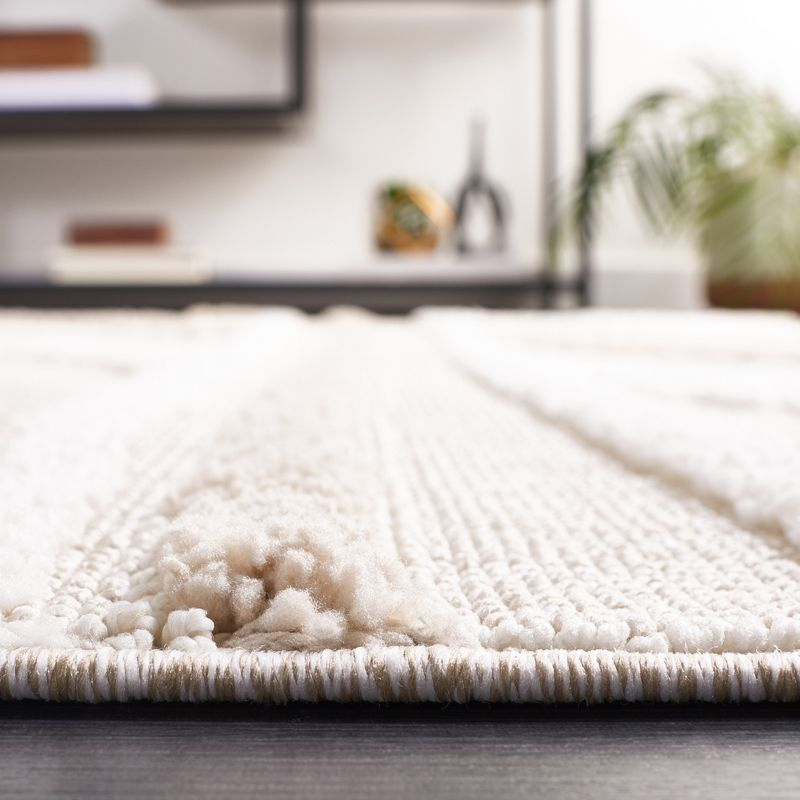 Trends TRD110 Power Loomed Area Rug - Beige/Ivory - 8'9"x11'9" - Safavieh.