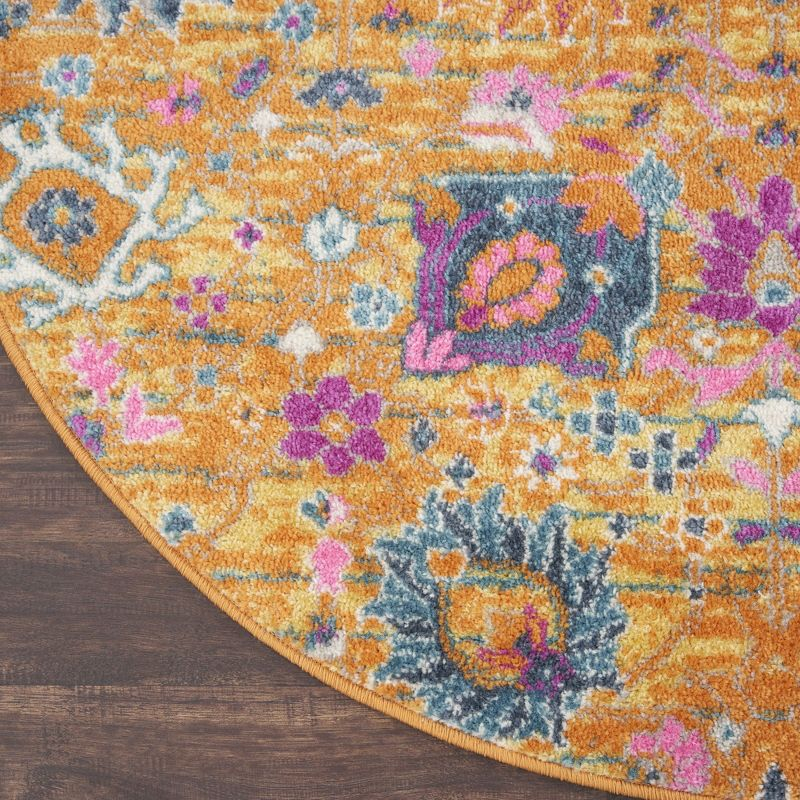 Nourison Passion Bohemian Indoor Rug Sunburst 8' x Round