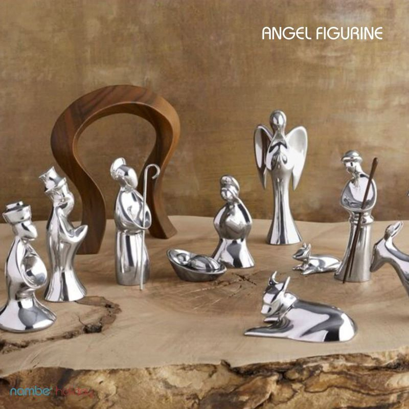 Nambé Nambe Angel Figurine 9"