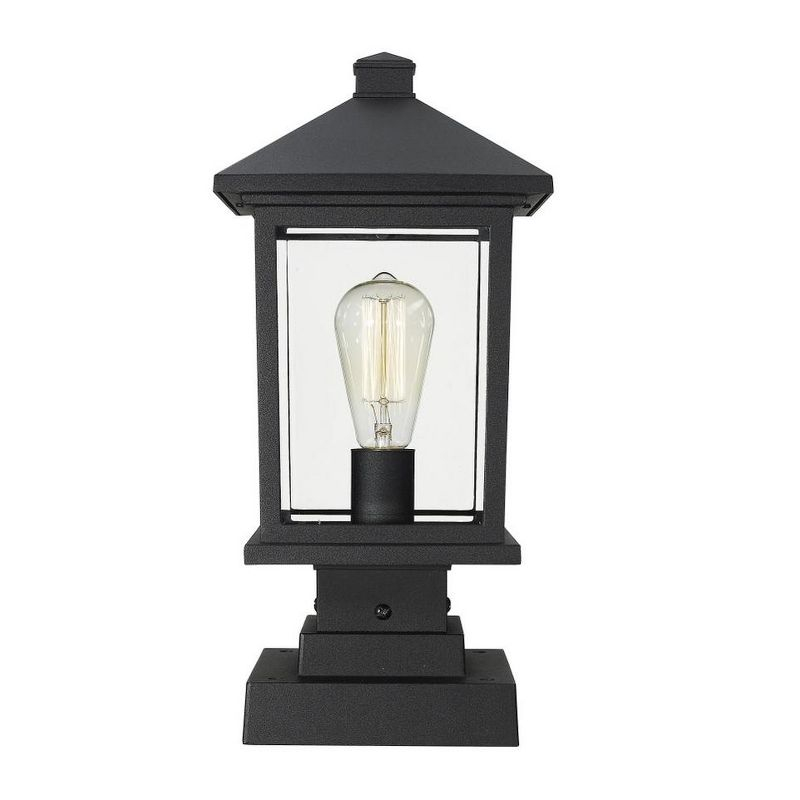 Z-Lite Portland 1 - Light Lantern in  Black
