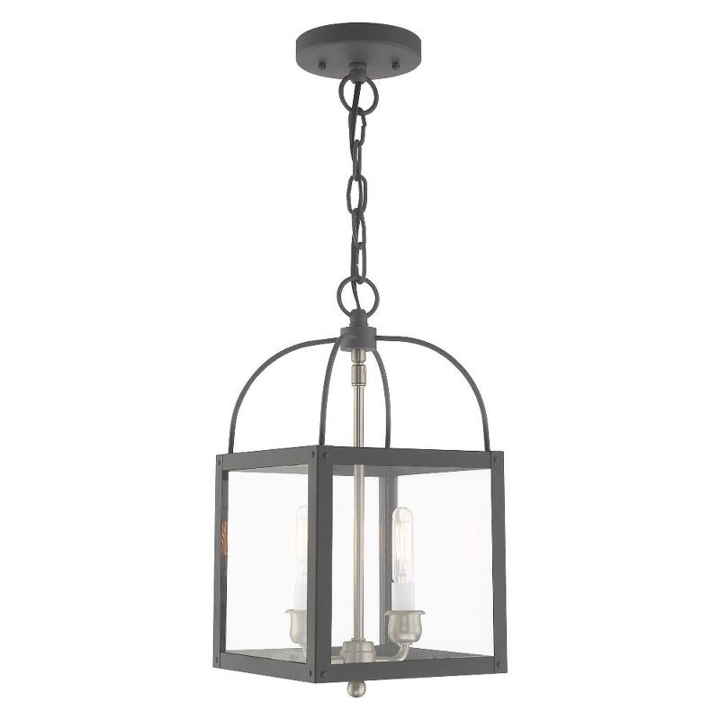 Livex Lighting Milford 2 - Light Pendant in  Scandinavian Gray