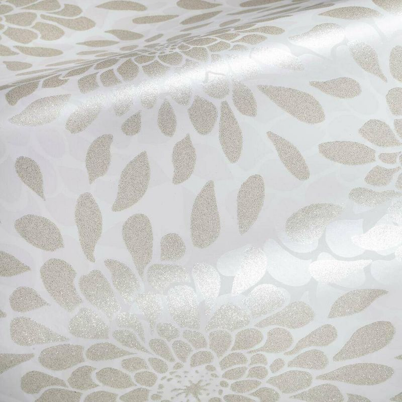 RoomMates Toss The Bouquet Peel & Stick Wallpaper: Removable Vinyl, Self-Adhesive Floral, Modern Botanical, Blue, 28 Sq Ft