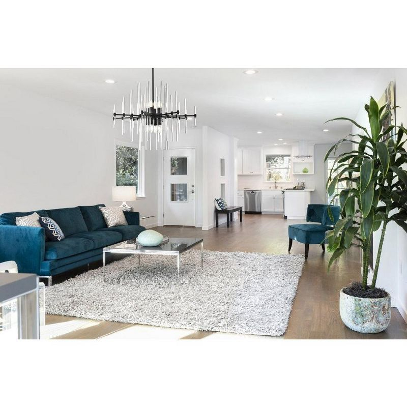 Elegant Lighting Sienna 8 - Light Pendant in  Chrome