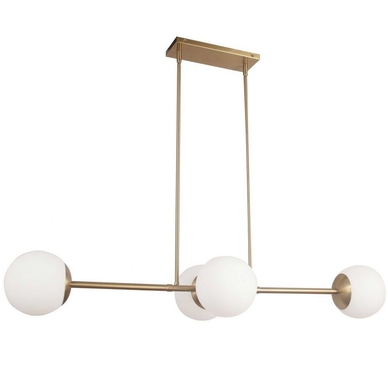 Dainolite Dayana 4 - Light Pendant in  Aged Brass