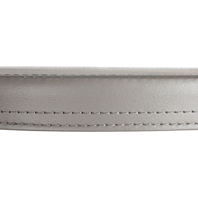 Floral Nestable Hat Boxes with Faux Leather Lids, Cream and Blue, Set of 3