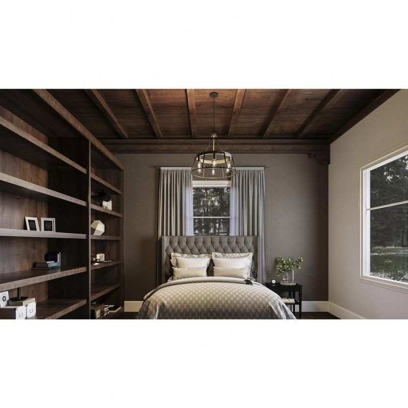 Quoizel Lighting Brockton 6 - Light Chandelier in  Grey Ash