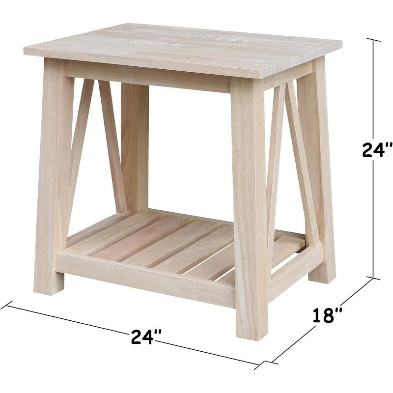 International Concepts Surrey End Table
