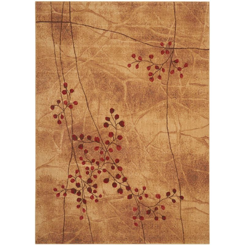 Nourison Somerset Latte Area Rug ST74 6'7" x 9'7"