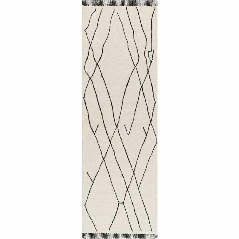 Hauteloom Rectangle Area Rug  Black