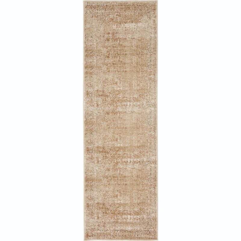 Unique Loom Chateau Collection Area Rug - Jefferson (2' 2" x 6' 7" Runner Beige/Light Brown)