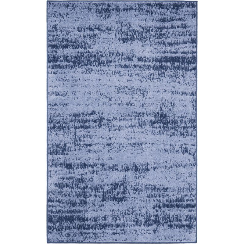 Nourison Essentials 3' x 5' Denim Modern Indoor/Outdoor Rug