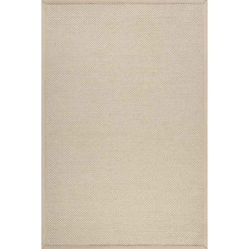 Nuloom Proper Sisal and Wool Area Rug, 9' x 12', Tan