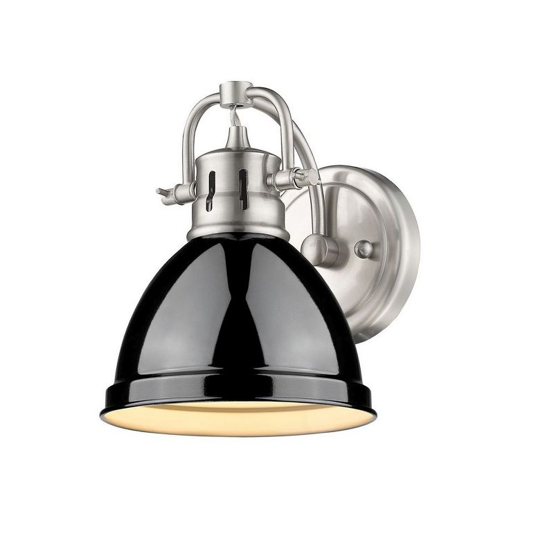 Golden Lighting Duncan 1-Light Wall Sconce in Aged Brass