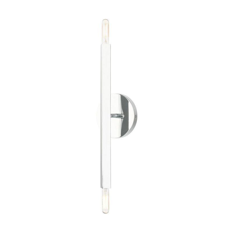 Livex Lighting Moco 2 - Light Wall Light in  Polished Chrome