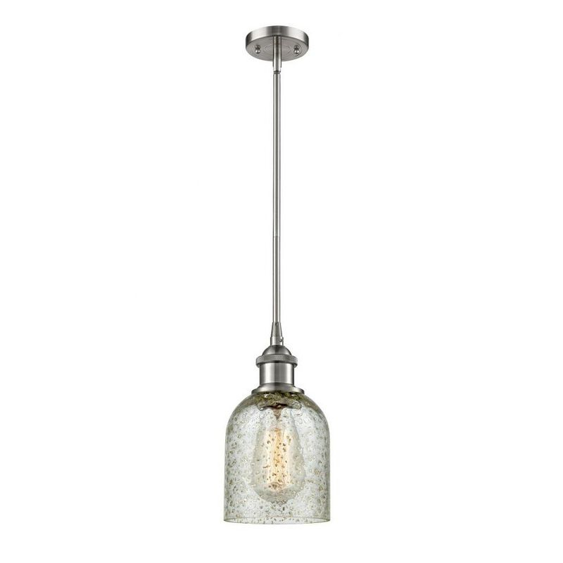Innovations Lighting Caledonia 1 - Light Pendant in  Brushed Satin Nickel