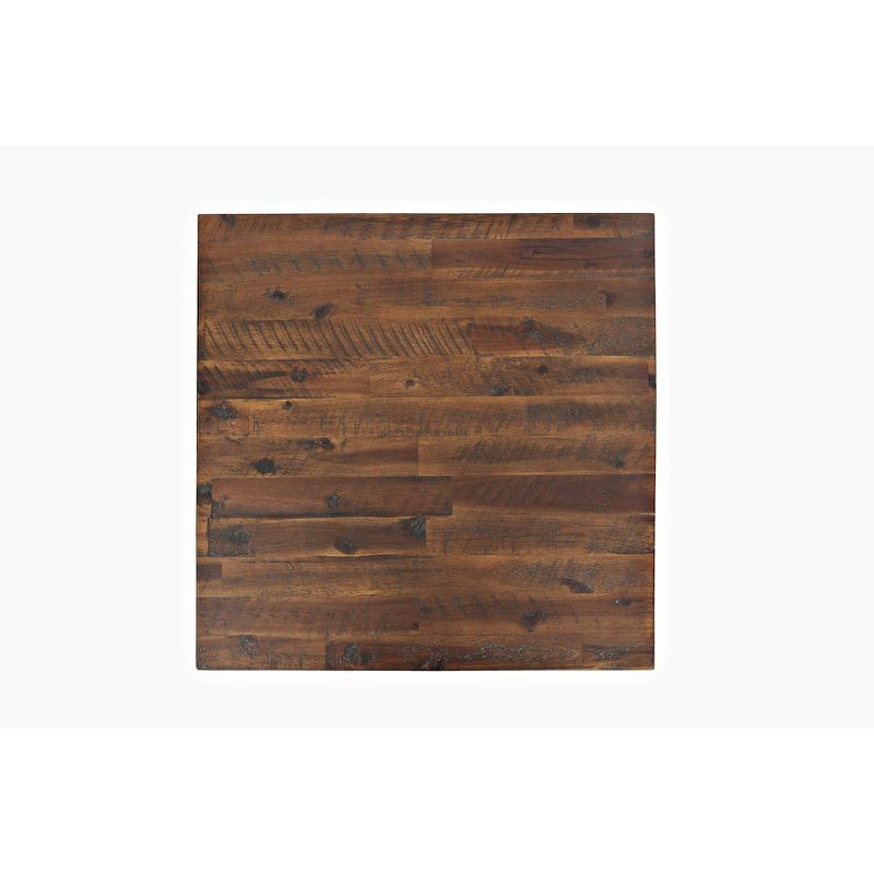 Jofran,Painted Canyon Rustic Solid Acacia End Table