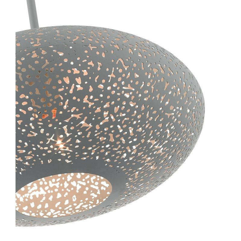 Livex Lighting Charlton 1 - Light Pendant in  Nordic Gray
