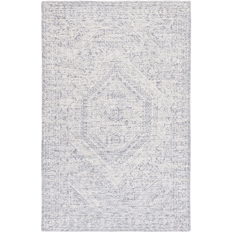 Metro MET184 Hand Tufted Indoor Area Rug - Grey/Ivory - 8'x10' - Safavieh
