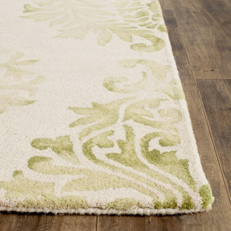 Dip Dye DDY516 Hand Tufted Area Rug - Beige/Green - 5'x8' - Safavieh.