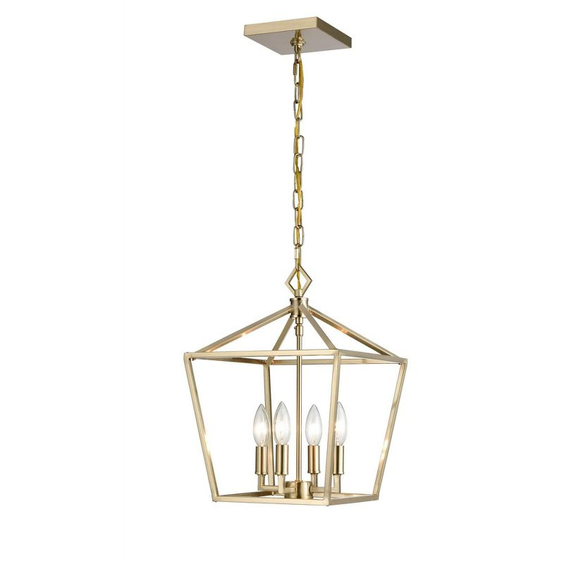 Millennium Lighting Ritner 4 - Light Pendant in  Modern Gold