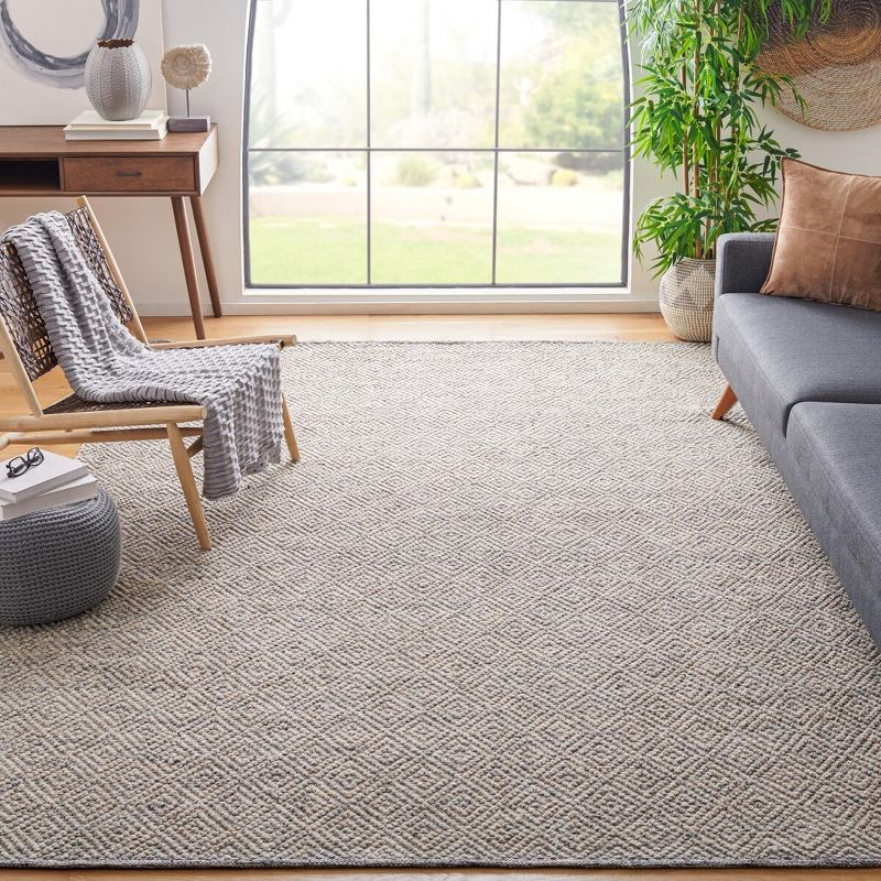 Natura NAT503 Hand Woven Indoor Area Rug - Camel/Grey - 8'x10' - Safavieh.