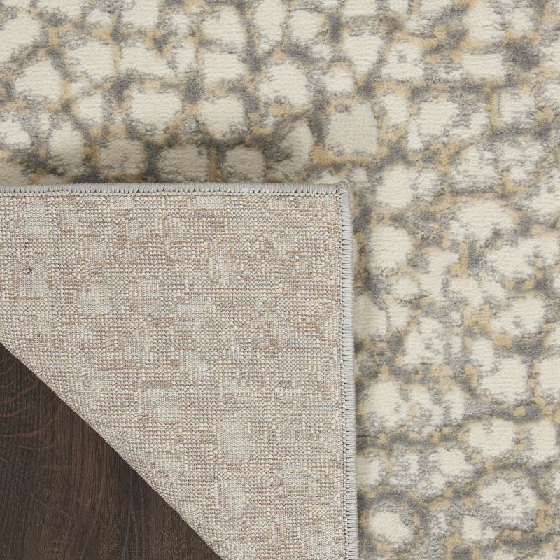 Nourison Joli Modern Indoor Rug Ivory/Beige/Grey 8'6" x 11'6"