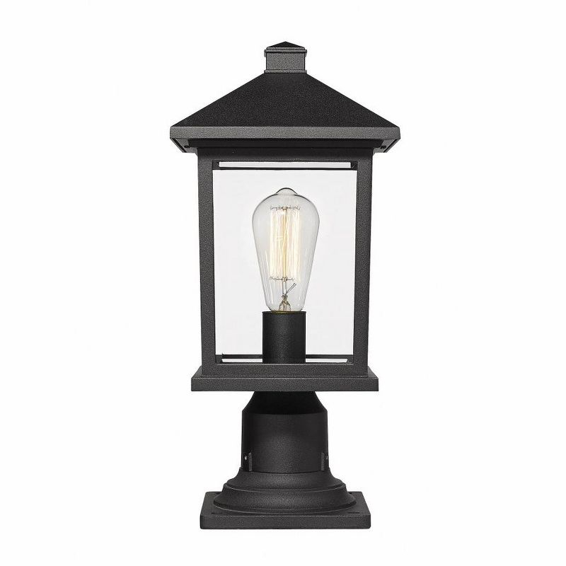 Z-Lite Portland 1 - Light Lantern in  Black