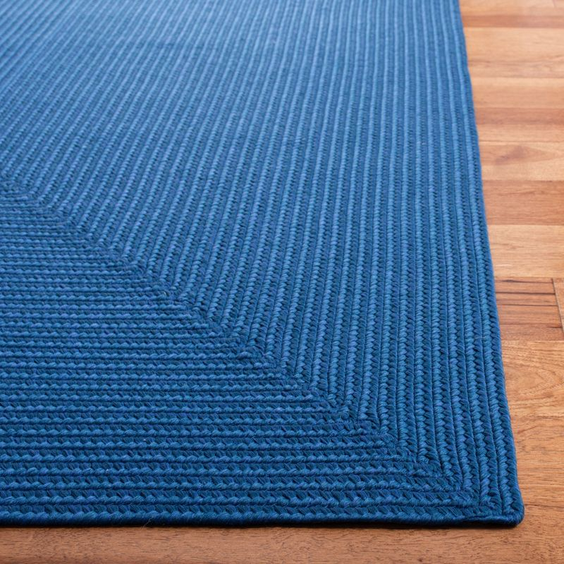 Braided BRD315 Hand Woven Accent Rug - Blue - 2'x3' - Safavieh.