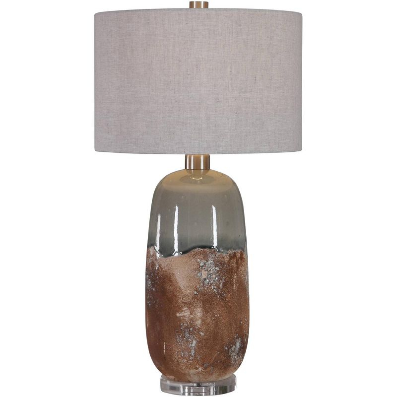 Uttermost Maggie 30 1/4" High Terracotta Rust Ceramic Vase Table Lamp