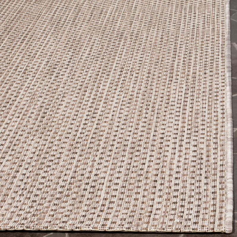 Courtyard CY8521 Power Loomed Indoor/Outdoor Area Rug - Beige/Brown - 8'x11' - Safavieh.