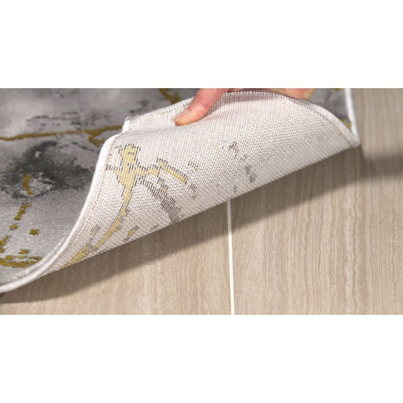 Craft CFT877 Loomed Indoor Area Rug - Grey/Gold - 5'3"x7'6" - Safavieh