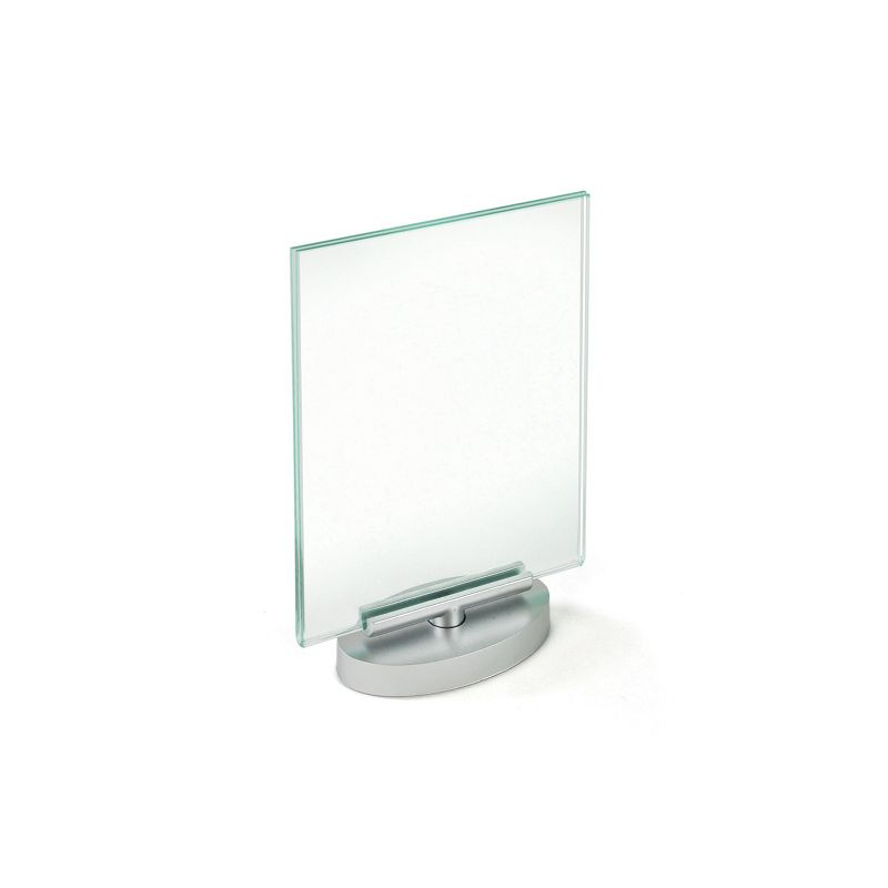 Azar Displays Two-Sided Revolving Acrylic Sign Holder Frame 5"W X 7"H