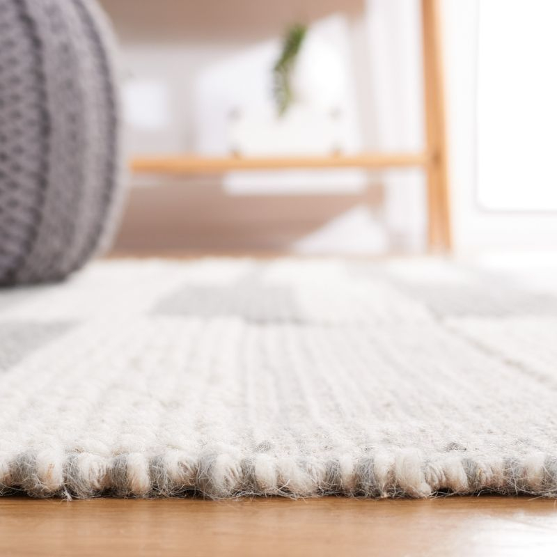 Natura NAT225 Power Loomed Area Rug - Ivory/Gray - 8'x10' - Safavieh.