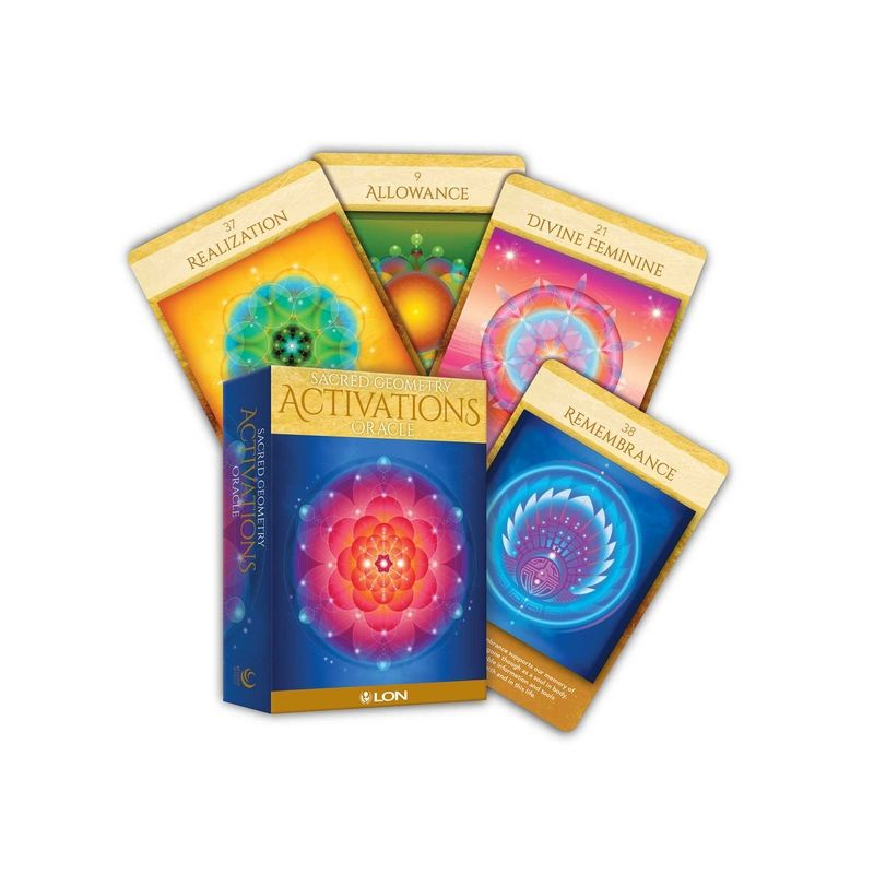 Sacred Geometry Activations Oracle - by  Lon (Mixed Media Product)