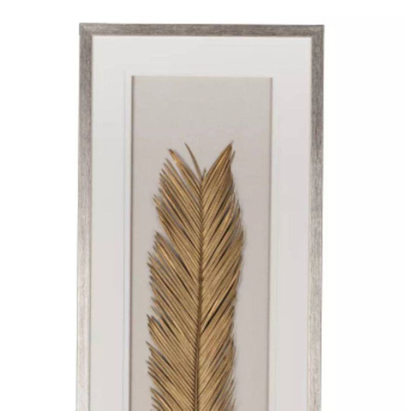 47" x 18" Framed Wall Poster Print Gold - A&B Home: MDF, Polystyrene Frame, Nature Art