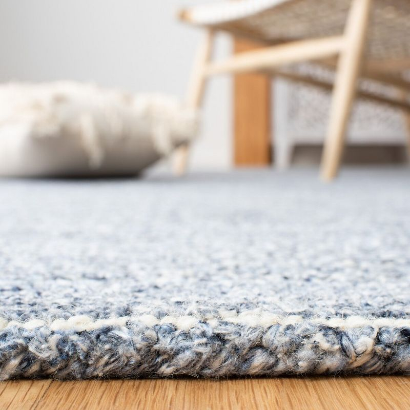 Himalaya HIM153 Hand Tufted Area Rug - Blue - 6'x6' - Safavieh.